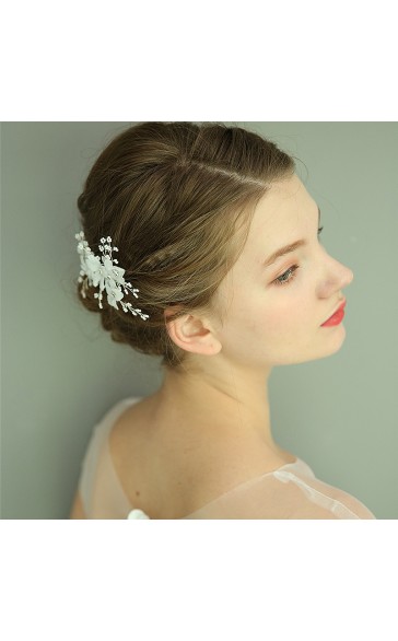 Combs & Barrettes/Headpiece Gorgeous With Rhinestone (Sold in single piece)