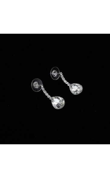 Ladies' Elegant Alloy With Irregular Cubic Zirconia Jewelry Sets