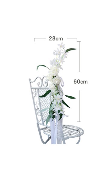 Pretty/Fancy/Fascinating/Graceful Free-Form Silk Flower Decorations -