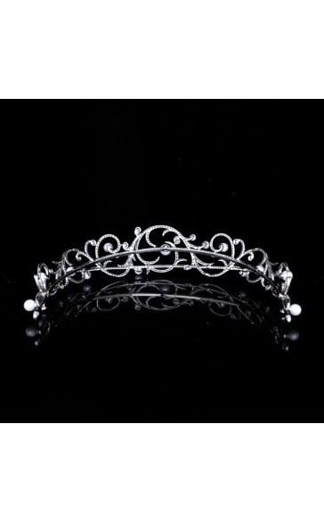 Headpiece/Crowns & Tiaras Exquisite With Rhinestone/Pearl